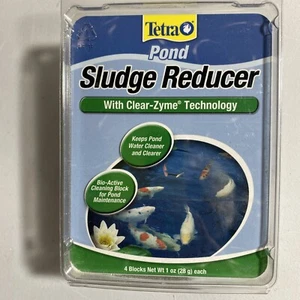 TETRA POND SLUDGE REDUCER - 4 Blocks 1 Oz Each - Picture 1 of 3