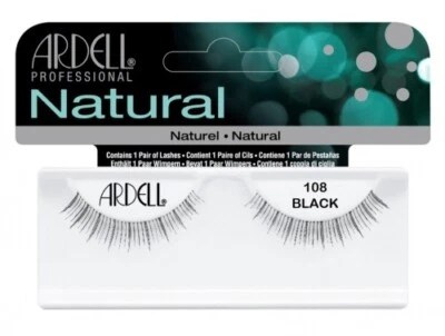 Ardell False Eyelashes #108 Black (2 Pack) - Image 1 of 2