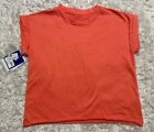 Joy Lab Women's T Shirt Pullover Short Sleeve Coral Pink Size Xs