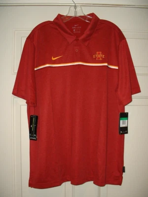 Men's Nike Dri-Fit Iowa State Cyclones Polo Shirt XL NWT - Image 1 of 2