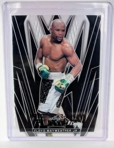 🔥Floyd Mayweather Jr (1/1) -2024 Leaf Metal Pre-Production Proof Black Clear - Picture 1 of 2