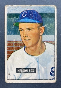 1951 Bowman #232 Nellie Fox RC (Chicago White Sox) ROOKIE! HOF! - Picture 1 of 2