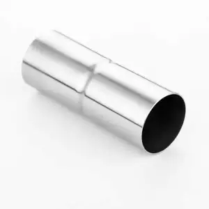 Stainless Steel 1-3/4" ID to 1-3/4" ID Exhaust Pipe Connector Adapter - Foto 1 di 4