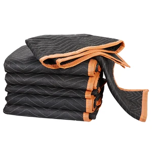 72×39'' Moving Blankets Quilted Packing Pads 6 Pack Enviromentally Friendly - Picture 1 of 12