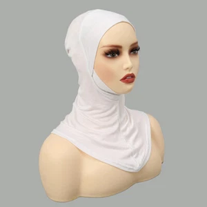 Underscarf Women Hijab Ninja Cap Head Wrap Muslim Turban Hair Loss Hat Cover - Bild 1 von 32