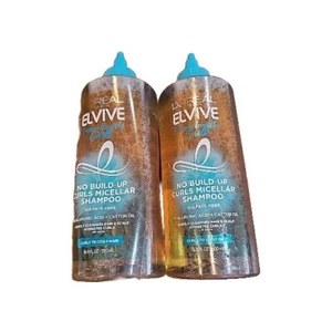 L'Oreal Elvive Dream Lengths Locken ohne Aufbau Locken Mizellen Shampoo 16,9oz X2 - Bild 1 von 2