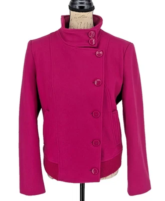 ATENCIÓN Chaqueta Abrigo Fusca M Lana Poli Rayón Peso de invierno Dobladillo acanalado Foto 1 de 4