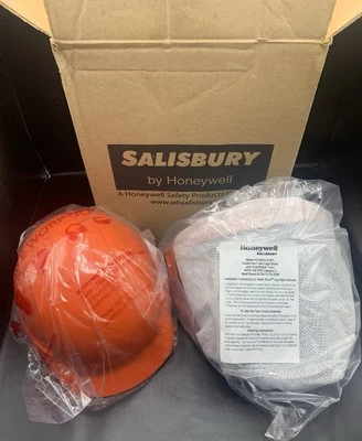 Sombrero duro Honeywell Salisbury Faceshield AS1200HAT CLR SPL nuevo caja abierta Foto 1 de 4