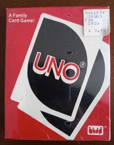 Vintage 1983 UNO Card Game International Games New With Broken Seal - Picture 1 of 7