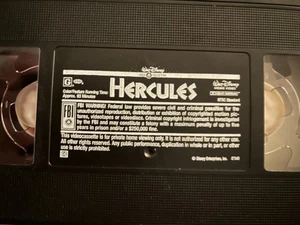 Disney Hercules VHS - Picture 1 of 1