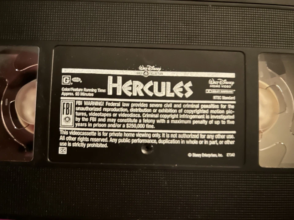 Disney Hercules VHS - Image 1 of 1