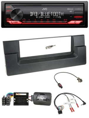 JVC Bluetooth USB DAB Lenkrad Autoradio für BMW 5er E39 2001-2004 Quadlock - Bild 1 von 4