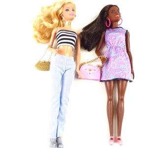 Barbie Mattel 2 Dolls in SUPERB CONDITION . Series 2 (0010) . - Picture 1 of 11