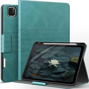 AUAUA iPad Pro 12.9 Hülle 2022/2021/2020/2018 mit Stifthalter, Auto Grün - Bild 1 von 11
