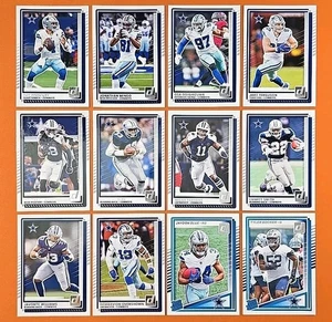 🔵⭐️⚪️ 2025 DONRUSS DALLAS COWBOYS COMPLETE BASE TEAM SET (12 CARD LOT) ⚪️⭐️🔵 - Bild 1 von 13