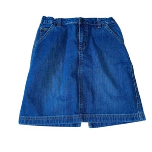 Old Navy Denim Skirt Size 14 Blue - Picture 1 of 6