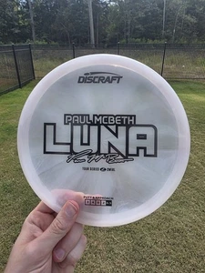 Discraft 2025 Tour Series Luna - Z Swirl - Paul McBeth - Disc Golf Putter - Picture 1 of 1