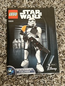 LEGO&reg; Star Wars 75531 Stormtrooper Commander Instructions Only No Bricks