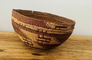 Native American Hupa-Yurok-Karok Tribal American Indian Hat Basket Pre 1900 NICE - Picture 1 of 11