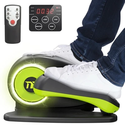 Motion Matrix Motorized Elliptical Exercise Machine (Neon Green) New - Image 1 of 4