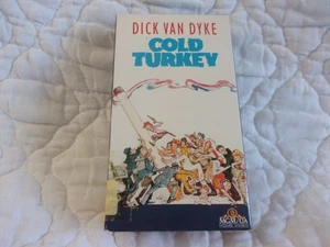 COLD TURKEY VHS NORMAN LEAR DICK VAN DYKE BOB NEWHART STOP SMOKING COMEDY IOWA - Picture 1 of 11