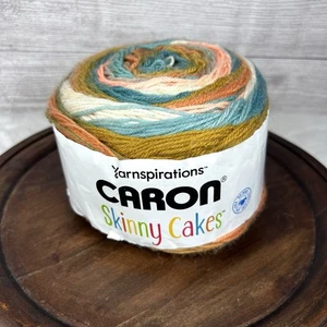 Caron Skinny Cakes Yarnspirations Yarn Melon Smoothie Acrylic 8.8oz New - Picture 1 of 7