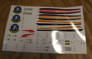 GI Joe Skystriker Cobra Venom Power 3 x Sticker Sheets ONLY 2023 haslab Unused - Picture 1 of 3
