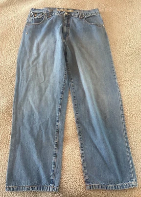 Chams Jeans Co. Mens Blue Denim Straight Leg Classic Fit Jeans Casual Size 38 - Image 1 of 4