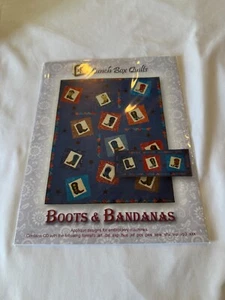 Boots & Bandana - Lunch Box Quilts Embroidery Pattern + CD for Machines - Picture 1 of 1