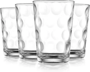 Juice Glasses Set of 4, 7 oz Mugs for Juice,Water,Cocktails and Other Beverages - Picture 1 of 8