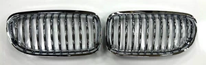 MIT ALL CHROMED KIDNEY GRILLE BMW E90 E91 LCI 3 SERIES 2008-2011 - Bild 1 von 8