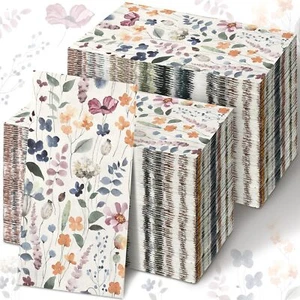 200 Pcs Floral Guest Napkins Disposable Hand Towels for Bathroom Guest Towels... - Picture 1 of 7