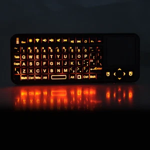Mini iPazzport Bluetooth Wireless Keyboard Mouse Touchpad 4 in 1 FOR PC/Notebook - Picture 1 of 8