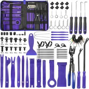 342Pcs Trim Removal Tool Kit, Car Panel Door Audio Radio Stereo Removal Tools, A - Picture 1 of 12