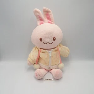 Usamomo MD0502 Pink Rabbit Costume Plush Large 11" Stuffed Toy Doll Japan - Picture 1 of 13