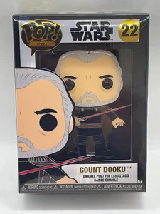 Funko Pop! Pin Dooku Count Star Wars Dooku Pin #22 con Soporte Extraíble - Imagen 1 de 2
