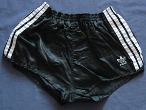Adidas Shorts Shiny Sprinter Nylon Shiny 34" Racer Retro Vintage Silky Gay 80er - Bild 1 von 2