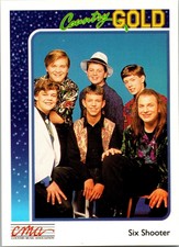 1992 Six Shooter 75 Sterling Cards Country Gold Trading Card TC CC