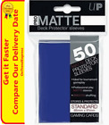 Ultra Pro Pro-Matte Deck Protector Sleeves Blue Standard Card 50Ct 66 X 91Mm