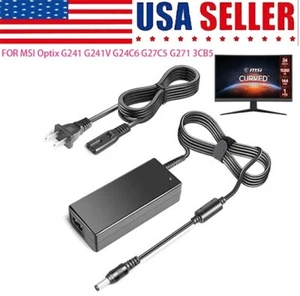 Adapter for MSI Optix G241 G241V G24C6 G27C5 G271 3CB5 OPTIXG271 Curved FHD - Picture 1 of 6