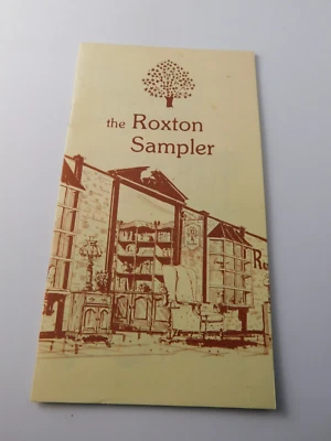 ROXTON FURNITURE COMPANY ADVERTISING BROCHURE WESTBROOK ELECTRIC SIMCOE ONTARIO - Изображение 1 из 4