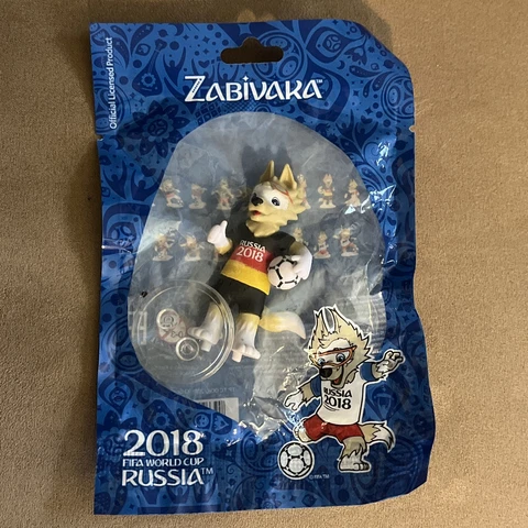 FIFA World Cup Russia 2018 Germany Mascot Zabivaka Collectible Mini PVC Figure Cover