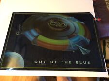 Affiche papier d'aluminium Electric Light Orchestra ELO Out Of The Blue 1977 PROMO 21"" x 30""
