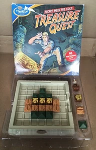 ThinkFun Treasure Quest Mind Challenge Game INCOMPLETE FOR PARTS PIECES  DISPLAY - Picture 1 of 7