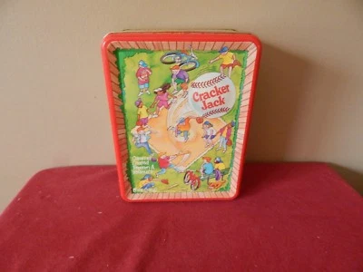 Cracker Jack 1994 Limited Edition Baseball 8 ounce tin canister - Image 1 of 4