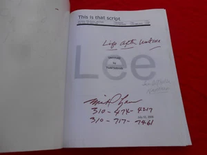 TODD SOLONDZ-GLEE-UNTITLED-SPEC SCRIPT-UNPRODUCED-ULTRA RARE!!! - Picture 1 of 5