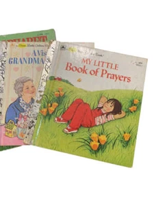 Set of 6 Vintage 1980s Little Golden Books Rough Condition - Picture 1 of 9