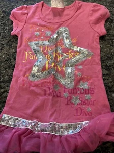 Beauties Size 5 Girls Top - Diva - Picture 1 of 1