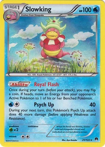 Slowking 21/122 XY Breakpoint HOLO RARO PERFECTO ¡COMO NUEVO! Pokémon - Imagen 1 de 1