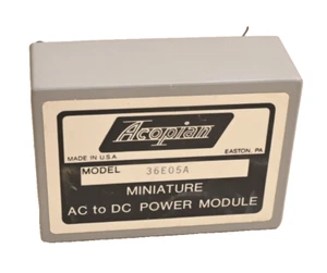 Acopian 36E05A Miniature AC to DC Power Module 36V@50mA - Picture 1 of 2
